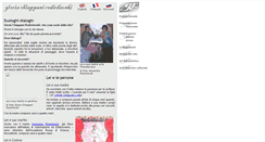 Desktop Screenshot of gloria.chiappani.it